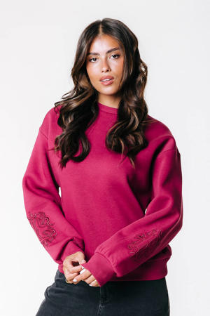 sweater donkerrood
