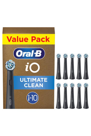  Ultimate Clean opzetborstels - zwart - 10 stuks