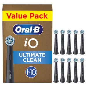 Ultimate Clean opzetborstels - zwart - 10 stuks
