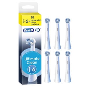 Ultimate Clean opzetborstels - wit - 6 stuks