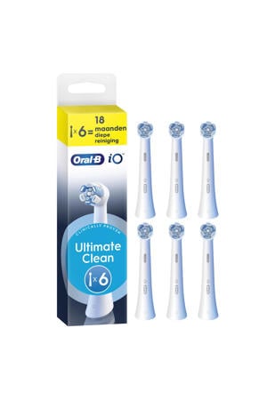 Ultimate Clean opzetborstels - wit - 6 stuks