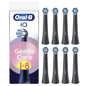 Gentle Care opzetborstels - zwart - 8 stuks