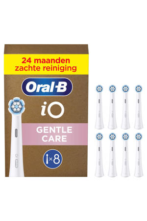 Gentle Care opzetborstels - wit - 8 stuks