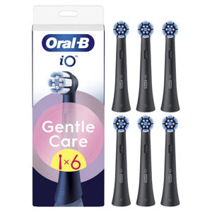  Gentle Care opzetborstels - zwart - 6 stuks