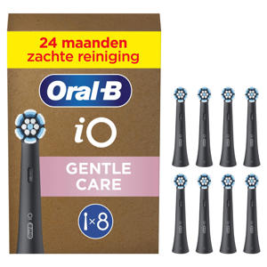  Gentle Care opzetborstels - zwart - 8 stuks
