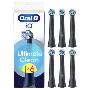 Ultimate Clean opzetborstels - zwart - 6 stuks
