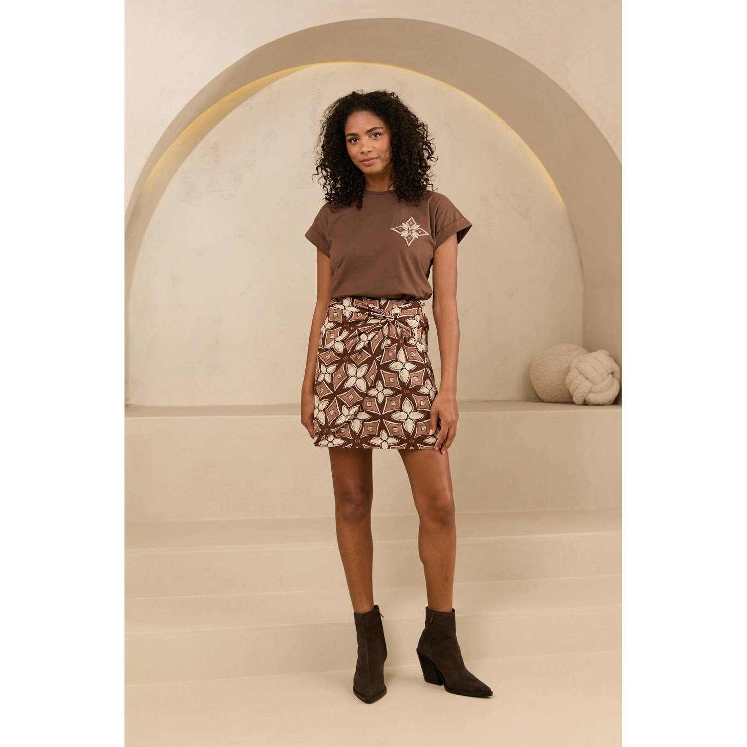 Lofty Manner T-shirt bruin