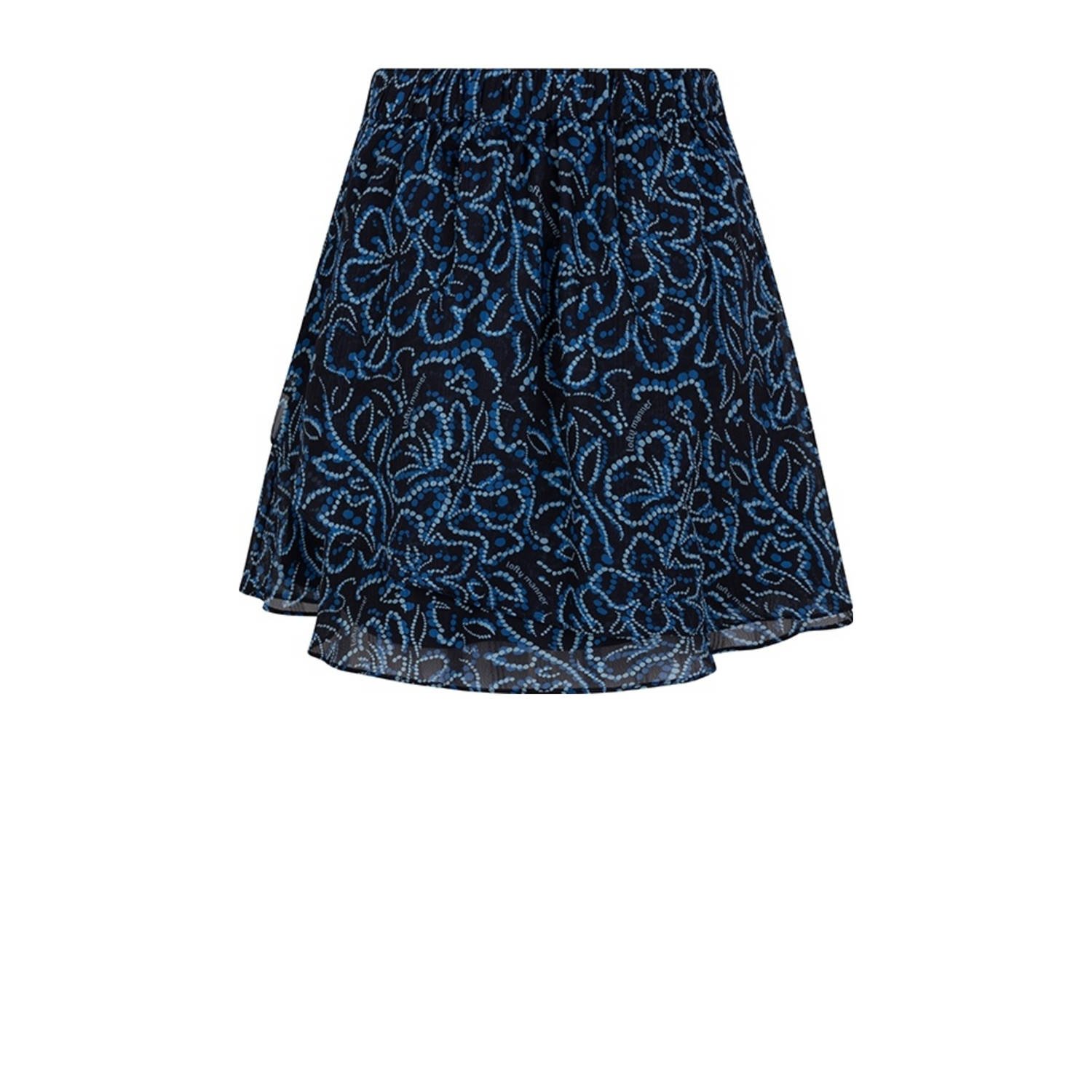 Lofty Manner korte rok blauw