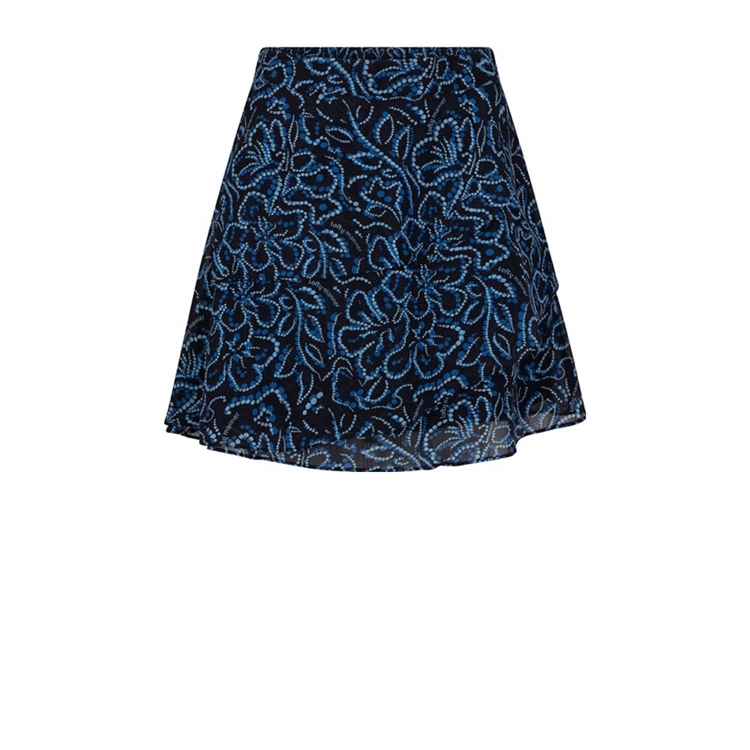 Lofty Manner korte rok blauw