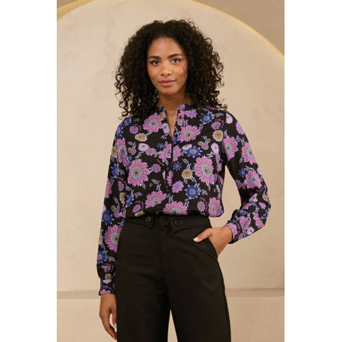 Lofty Manner blouse paars afbeelding
