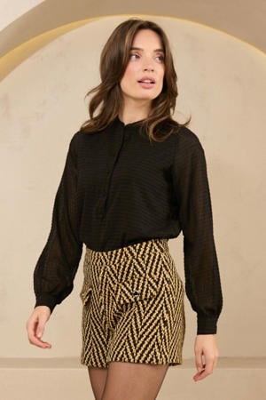 blouse zwart
