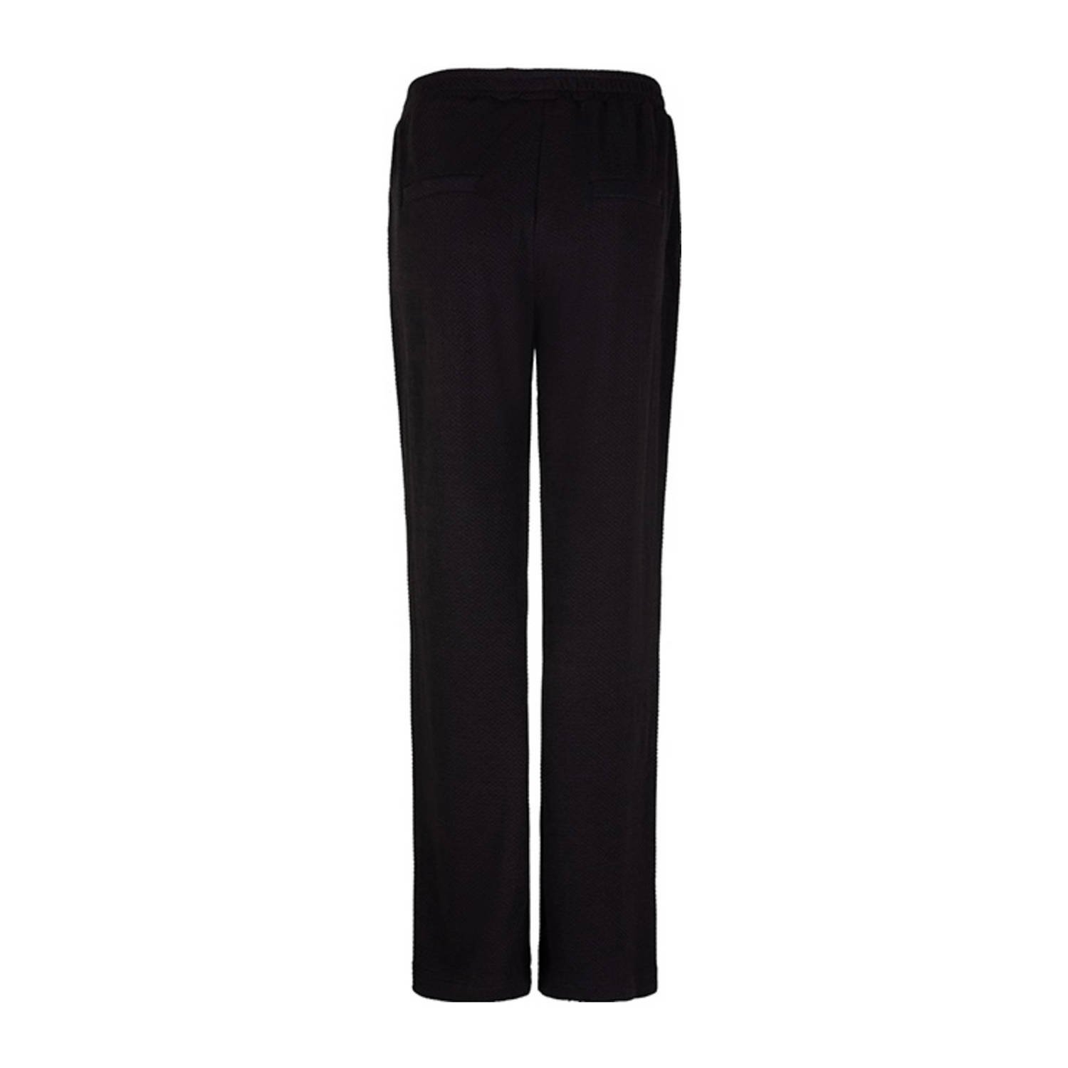 Lofty Manner straight high waist broek zwart