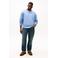Tommy Hilfiger Big & Tall trui fijn gebreid Plus Size lichtblauw