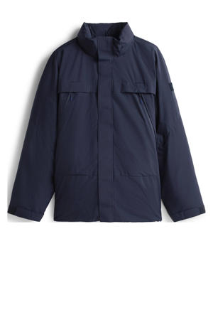 parka Plus Size donkerblauw