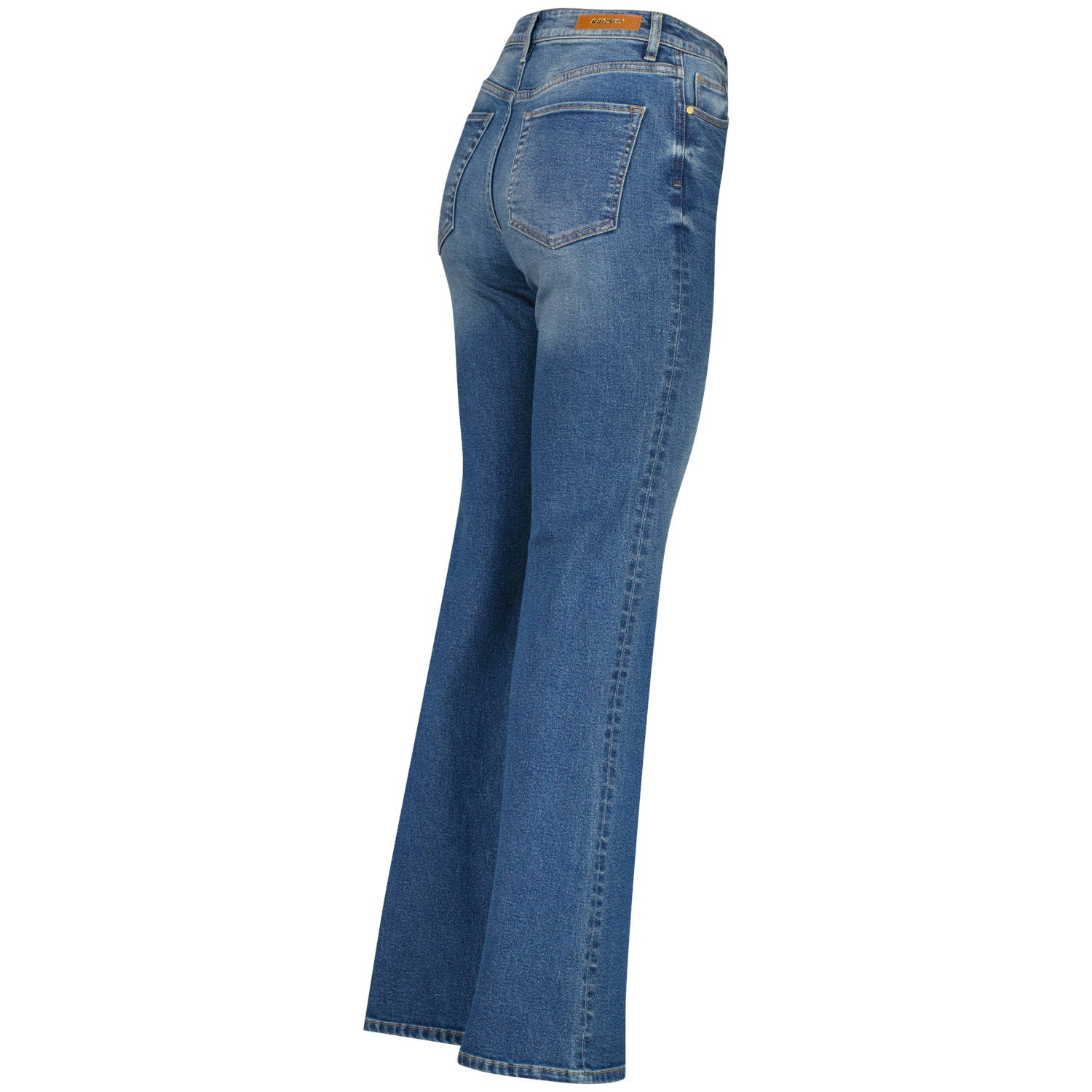 Raizzed high waist flared jeans medium blue denim