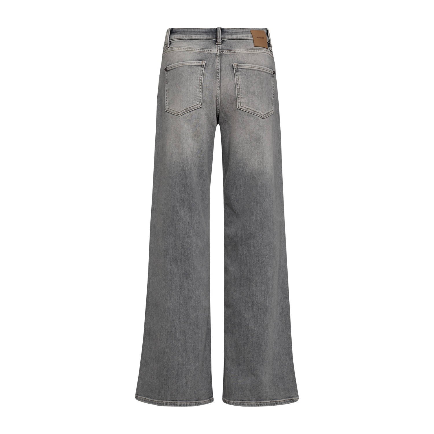 Mos Mosh wide leg jeans grey denim