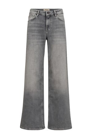wide leg jeans grey denim
