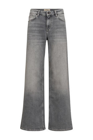 wide leg jeans grey denim