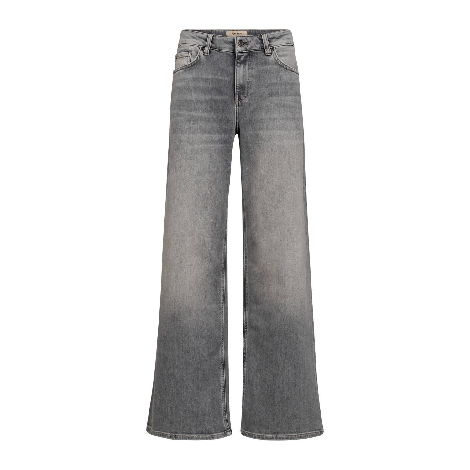 Mos Mosh wide leg jeans grey denim
