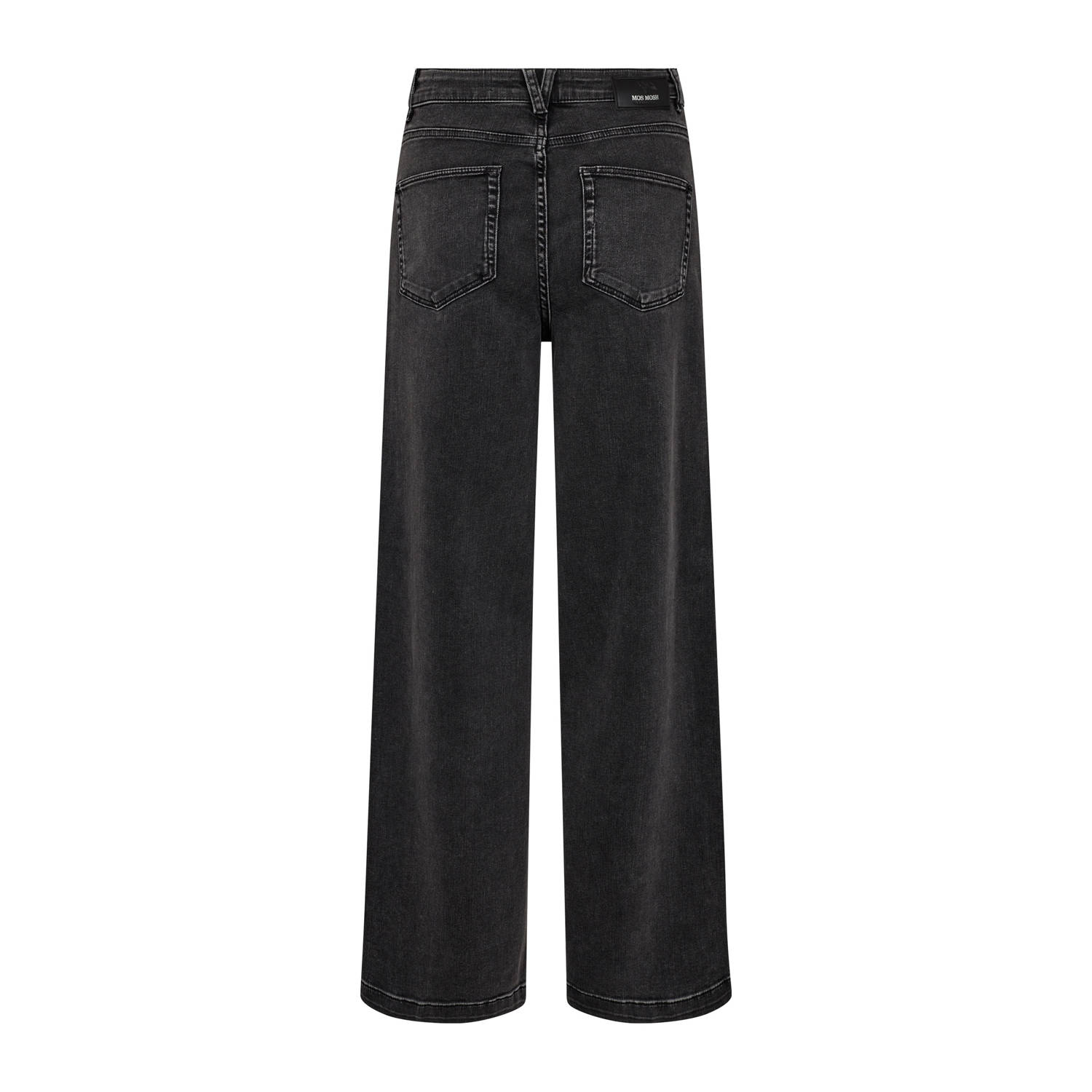 Mos Mosh high waist wide leg jeans grey denim