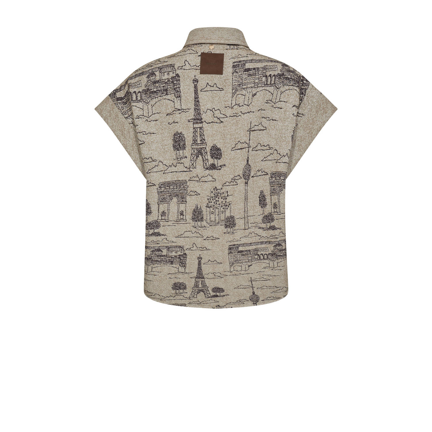 Mos Mosh blouse lichtbruin