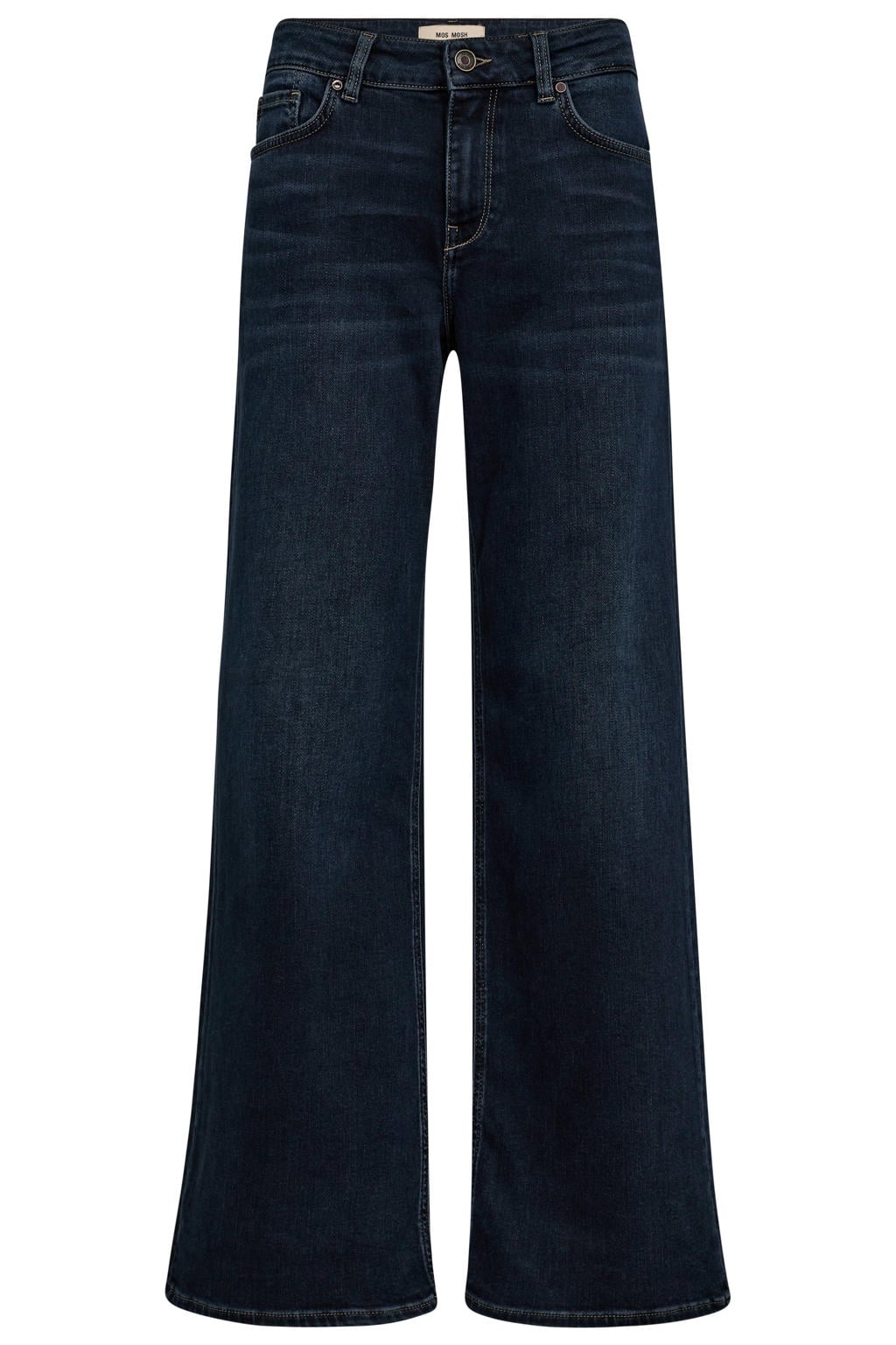 Mos Mosh wide leg jeans dark blue denim