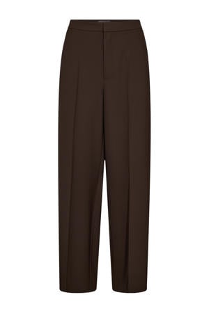 straight high waist pantalon