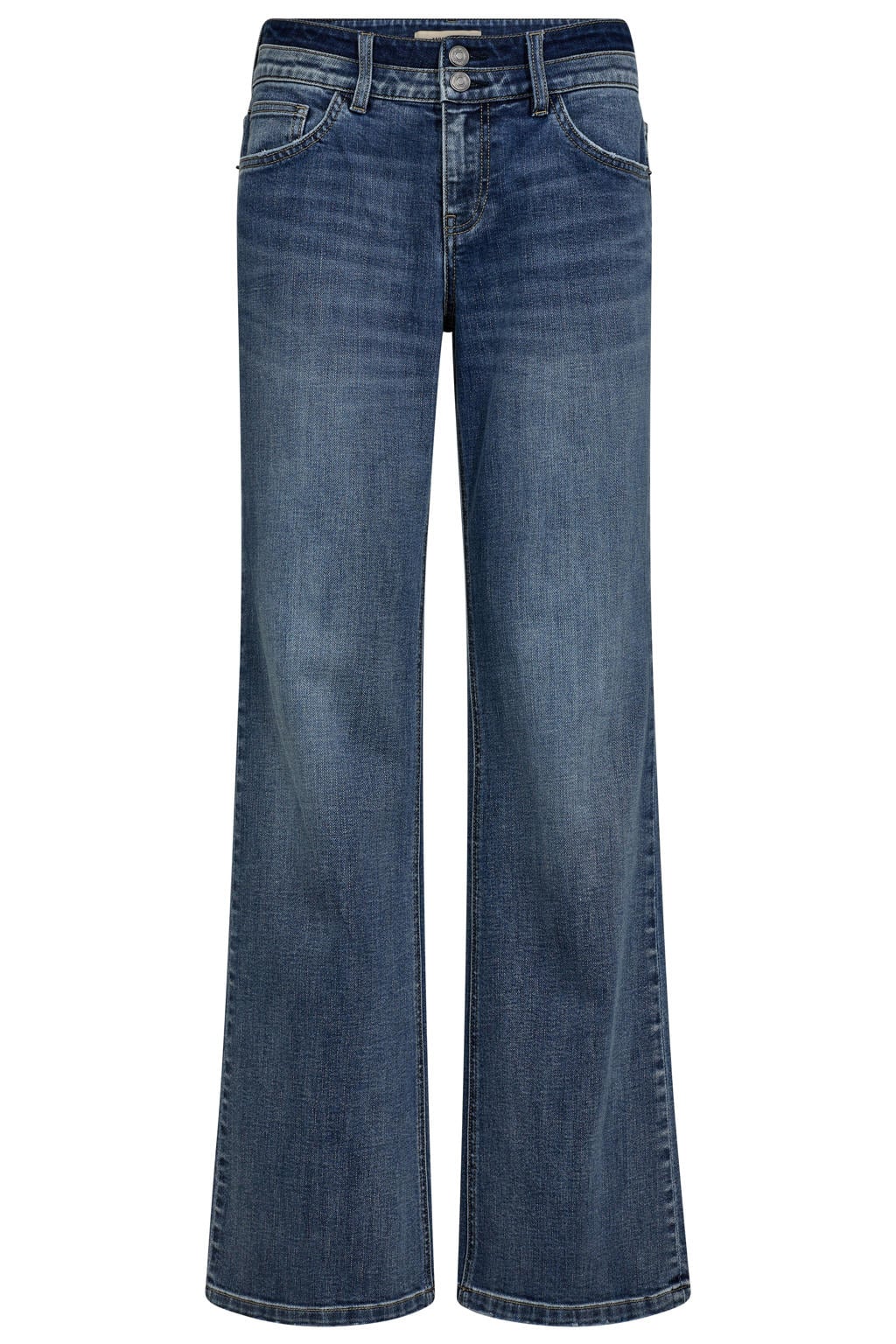 Mos Mosh wide leg jeans dark blue denim