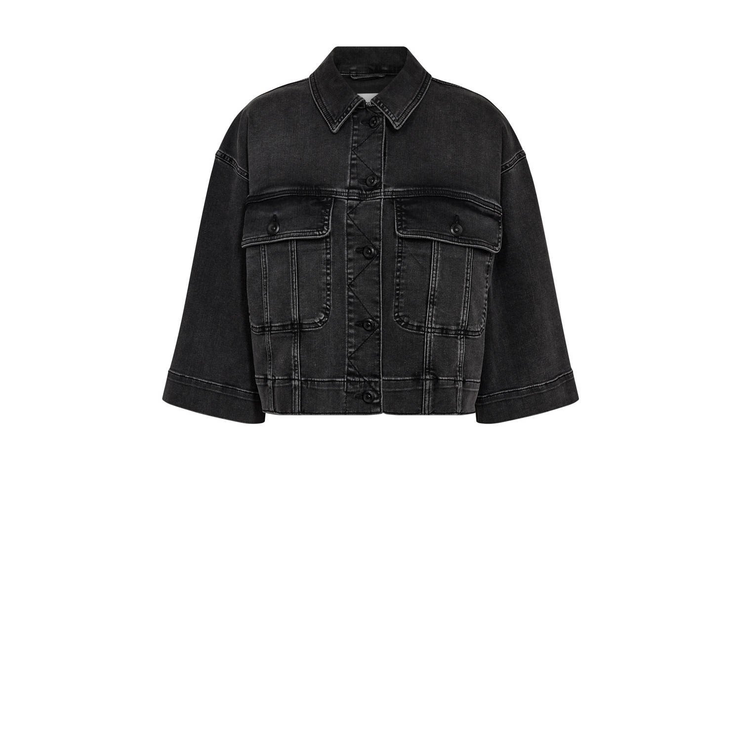 Mos Mosh denim spijkerjas grey denim