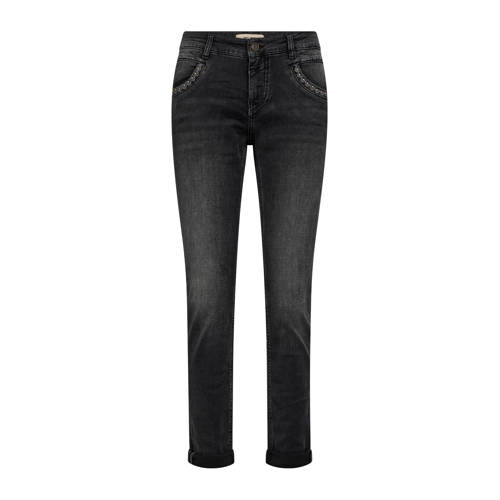 Mos Mosh jeans dark grey blue denim afbeelding