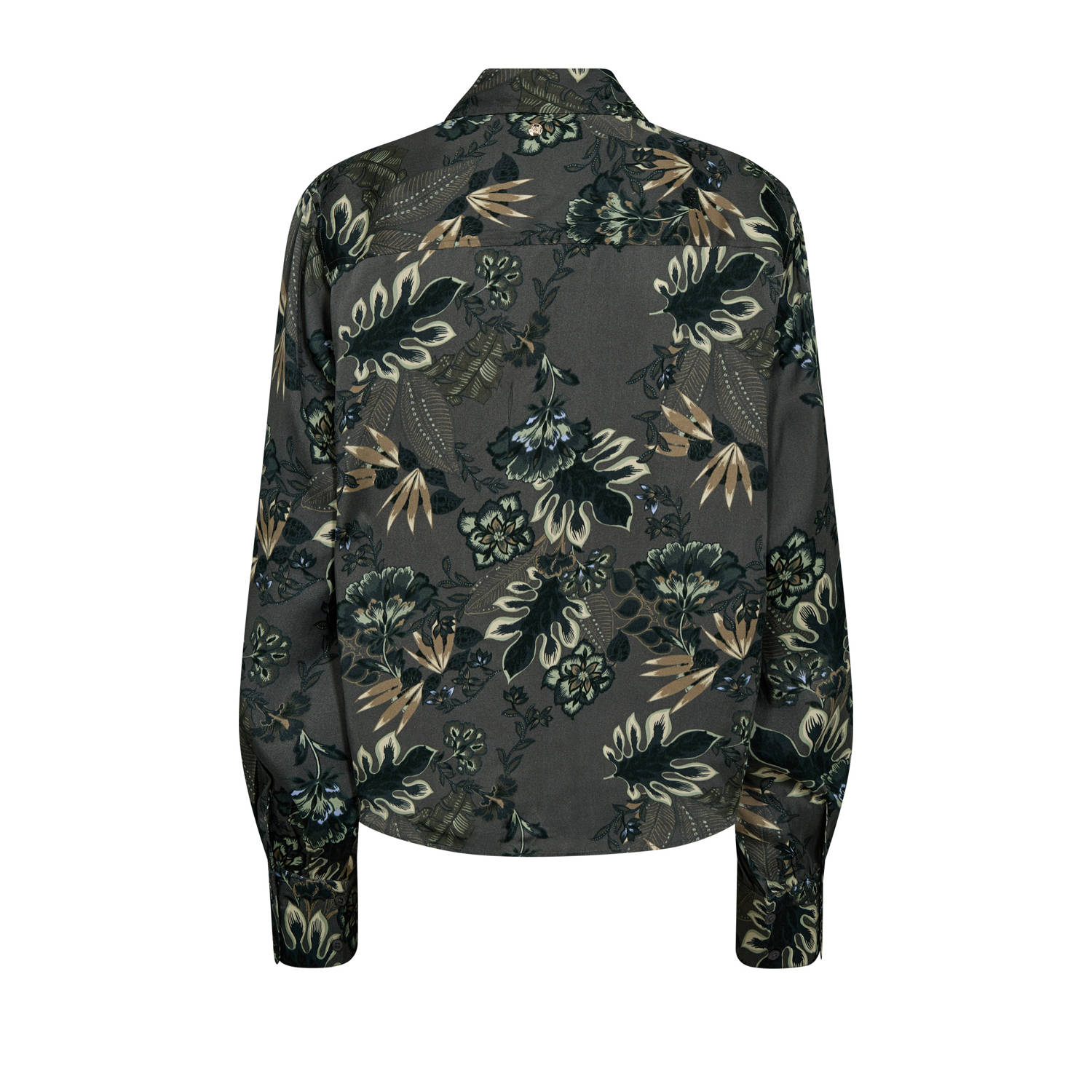 Mos Mosh blouse grijsgroen