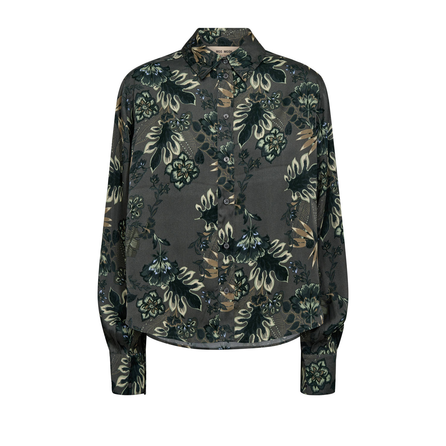 Mos Mosh blouse grijsgroen