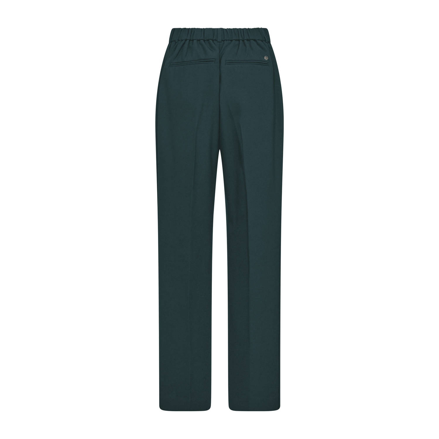 Mos Mosh slim regular waist casual broek grijsblauw