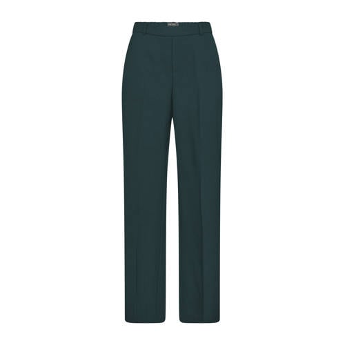 Mos Mosh slim regular waist casual broek grijsblauw afbeelding