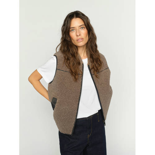 Mos Mosh gilet bruin afbeelding