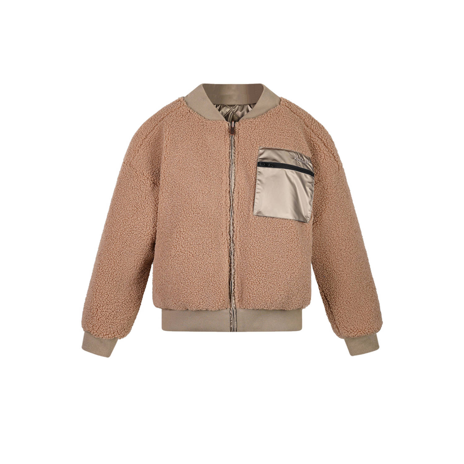 NoBell teddy reversible bomberjack bruin