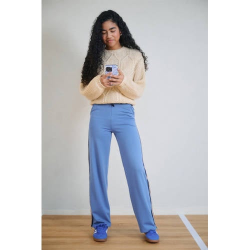 NoBell’ regular casual broek blauw afbeelding