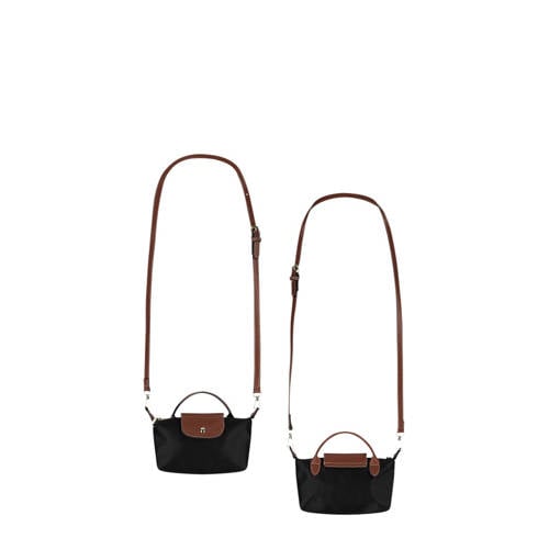 NoBell’ crossbody tas zwart/bruin afbeelding