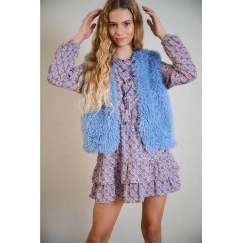 NoBell’ korte jurk blauw afbeelding