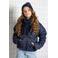 NoBell’ gewatteerde jas donkerblauw