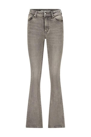 flared jeans grey denim