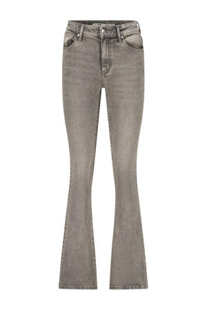 flared jeans grey denim
