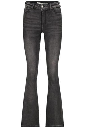 flared jeans grey denim