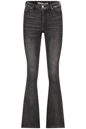 flared jeans grey denim