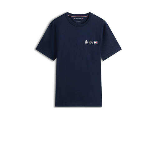 Tommy Hilfiger regular T-shirt donkerblauw afbeelding