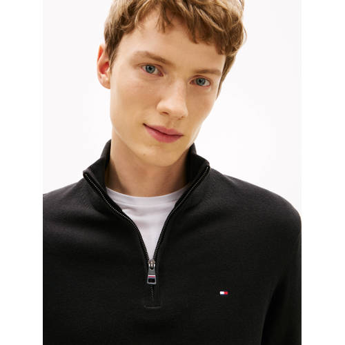 Tommy Hilfiger gebreide trui zwart afbeelding