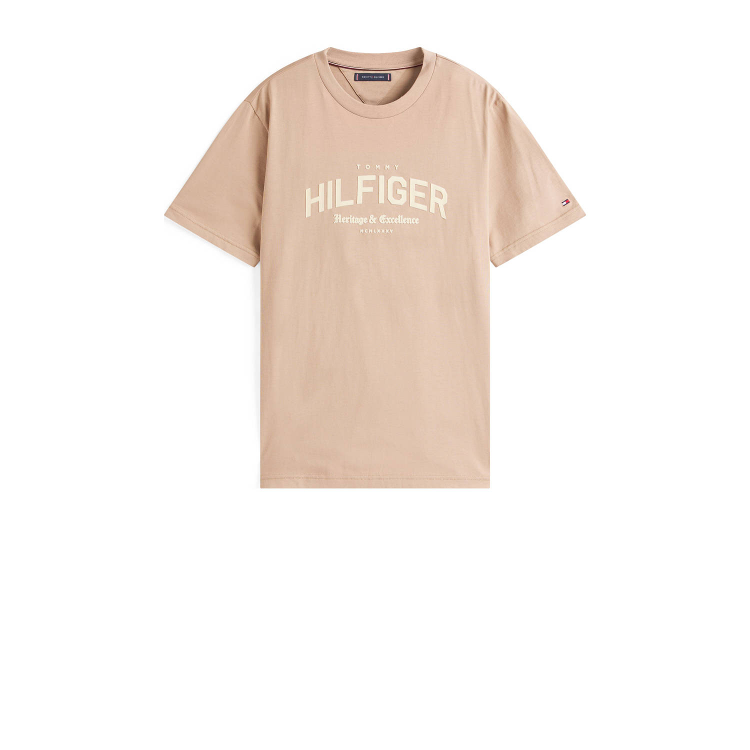 Tommy Hilfiger Regular fit T-shirt van puur katoen