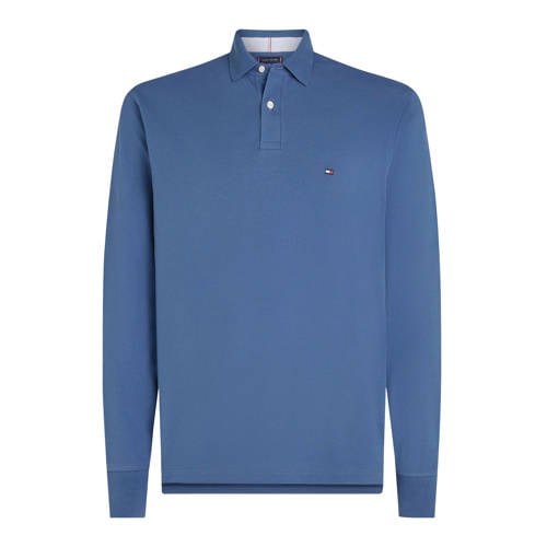 Tommy Hilfiger regular polo blauw afbeelding