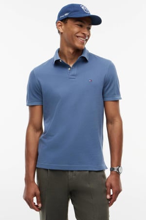 regular polo blauw