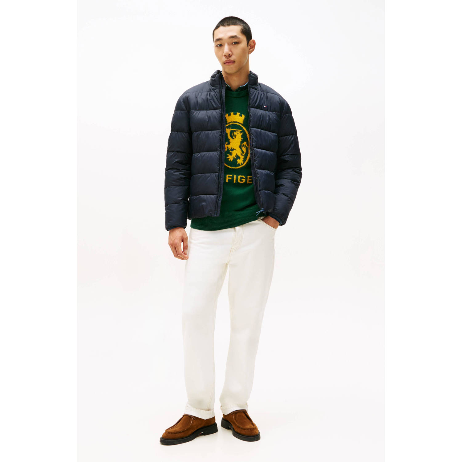 Tommy Hilfiger tussenjas donkerblauw